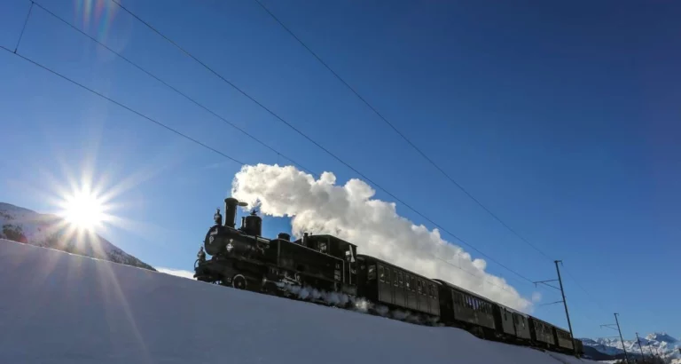 Historical Steam Train Rides in Switzerland Chugging Through Time and Mountains